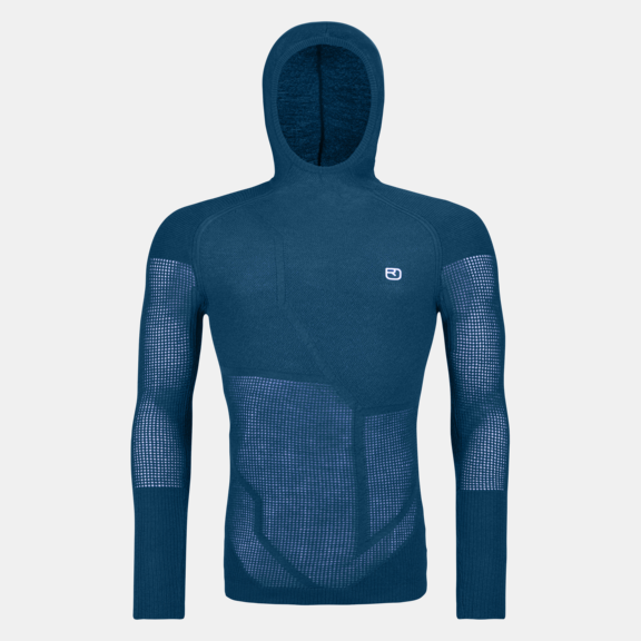 ORTOVOX MERINO THERMOVENT HOODY M Base Layer long